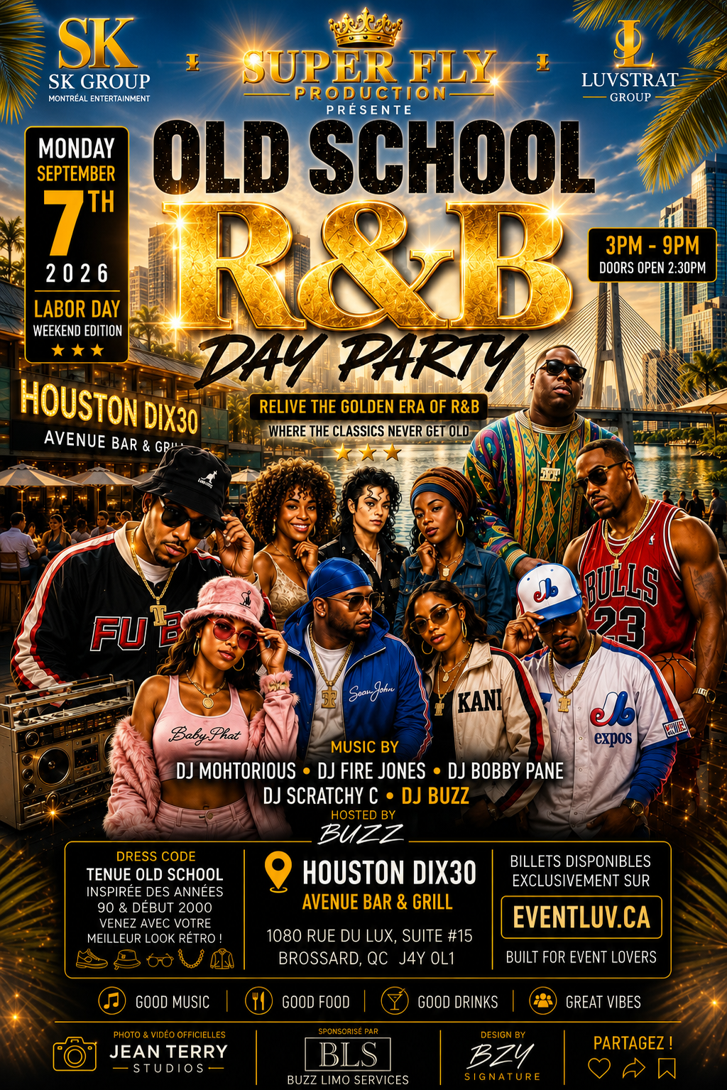 OLD SCHOOL - R&B - DAY PARTY
