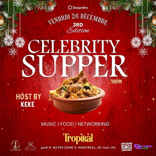 Celebrity Supper – 3rd Edition