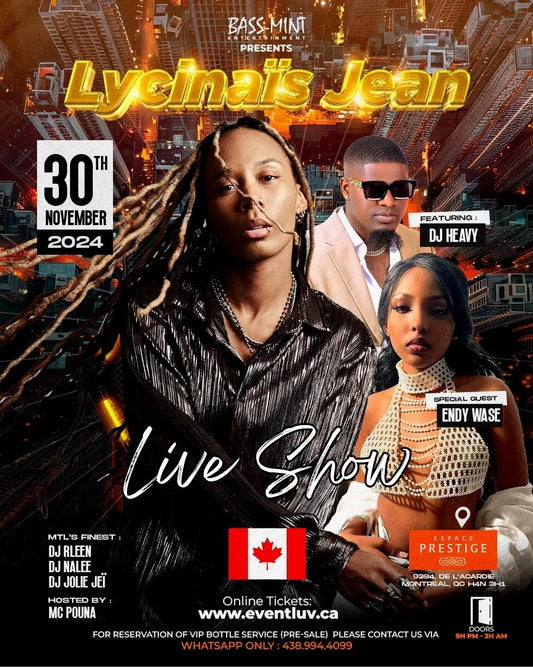 Lycinaïs Jean Live Show