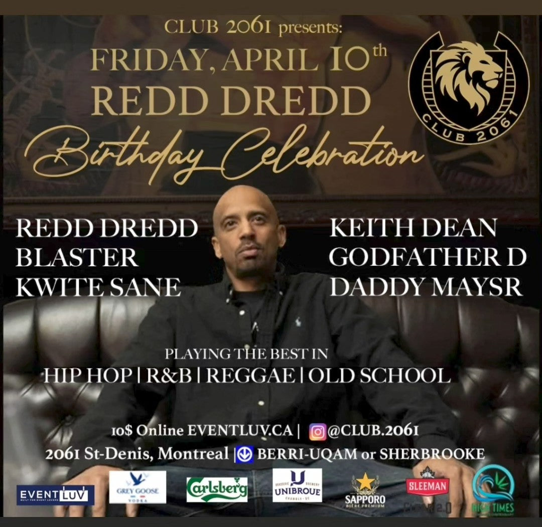 Redd Dredd Bday