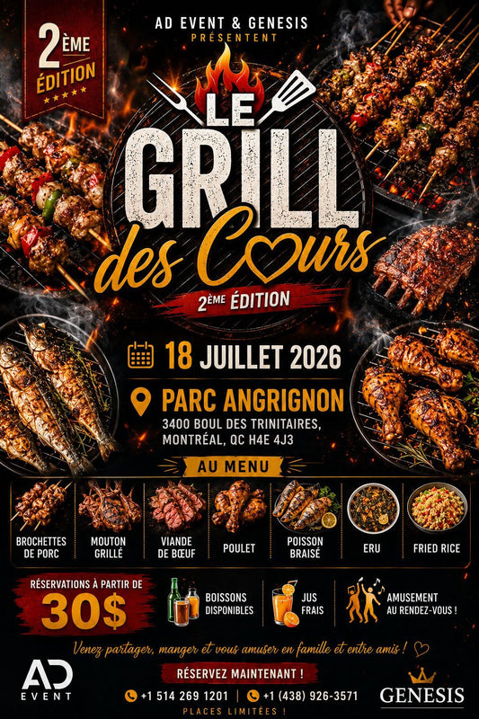 🔥 LE GRILL DES CŒURS – 2e ÉDITION 🔥