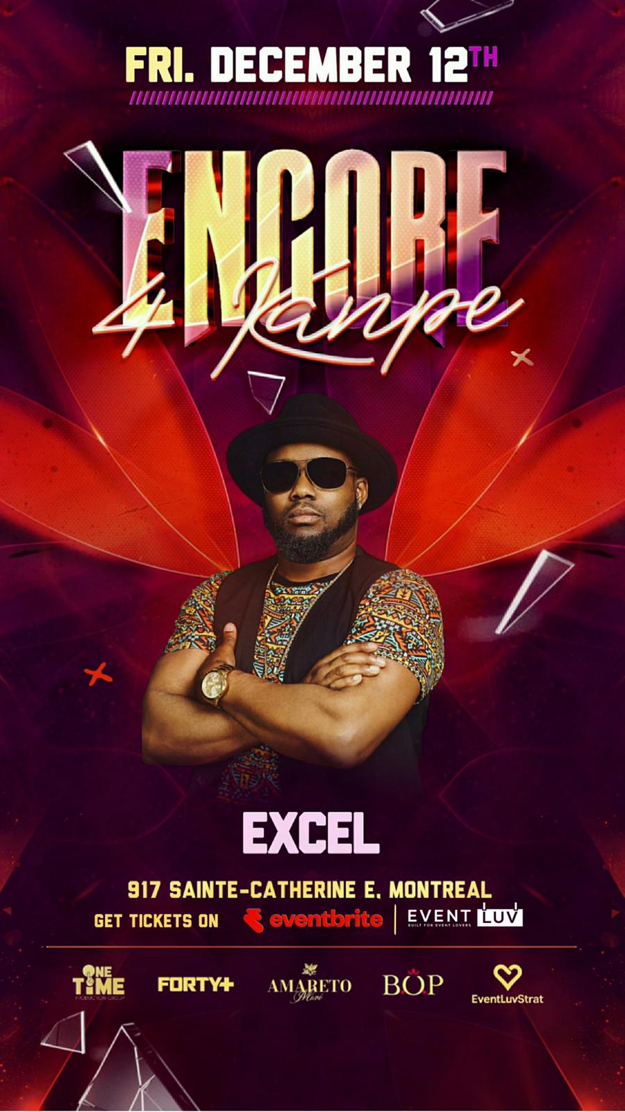 ENCORE 4 KANPE — After Party Joé Dwèt Filé Montreal Dec 12