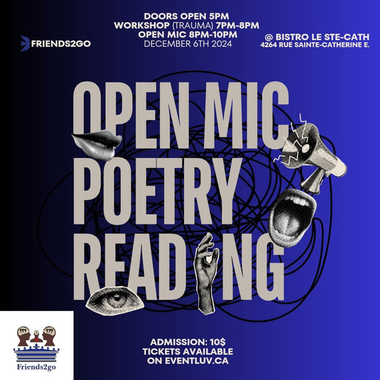 OPEN MIC POETRY READING | OPEN MIC POÉSIE